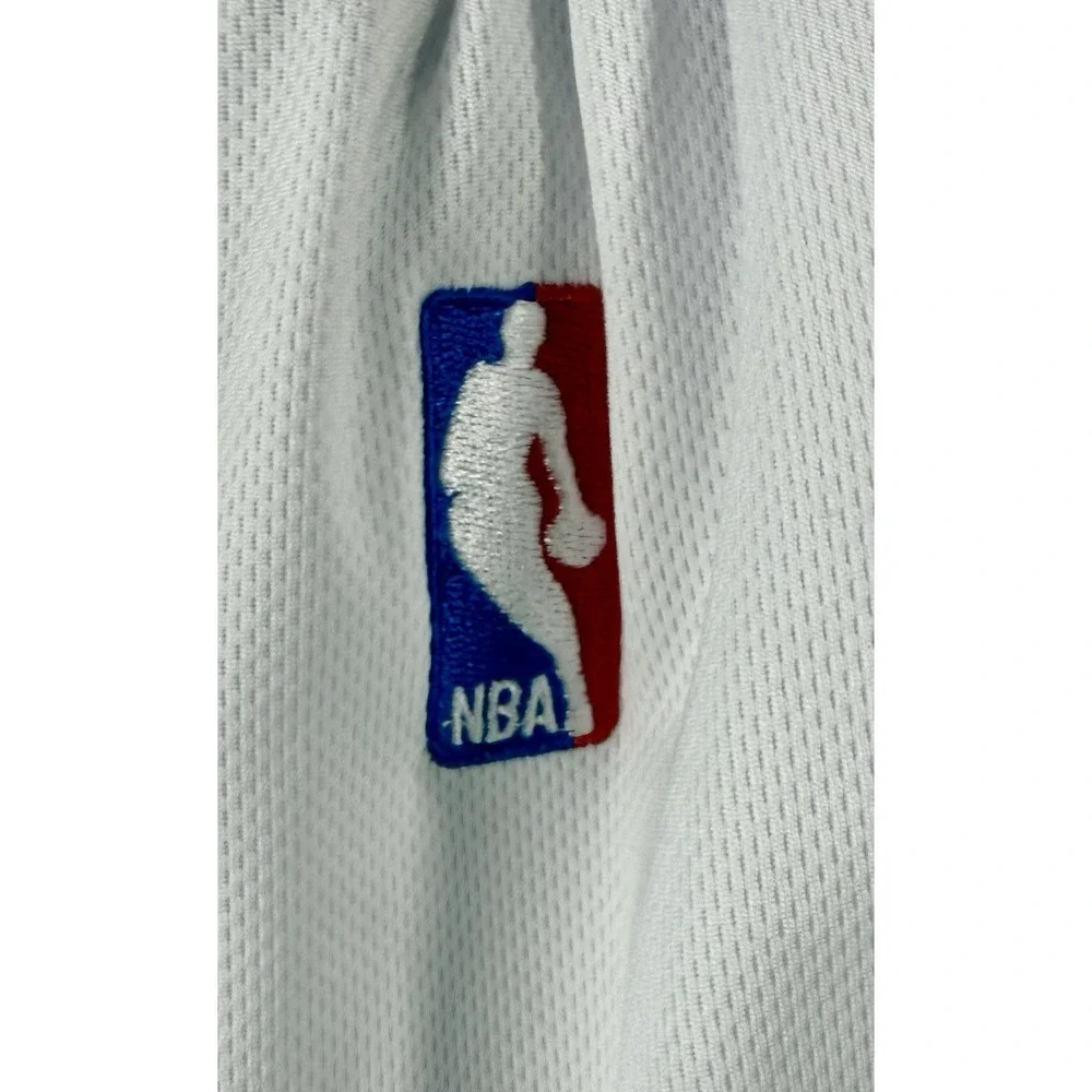Cleveland Cavaliers NBA Adidas 2010-11 Authentic Game Shorts Size L Large White